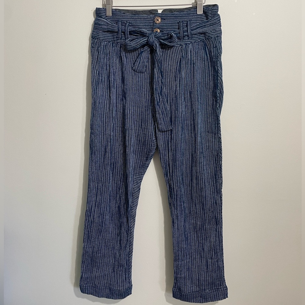Free People Cropped Pants with Belt